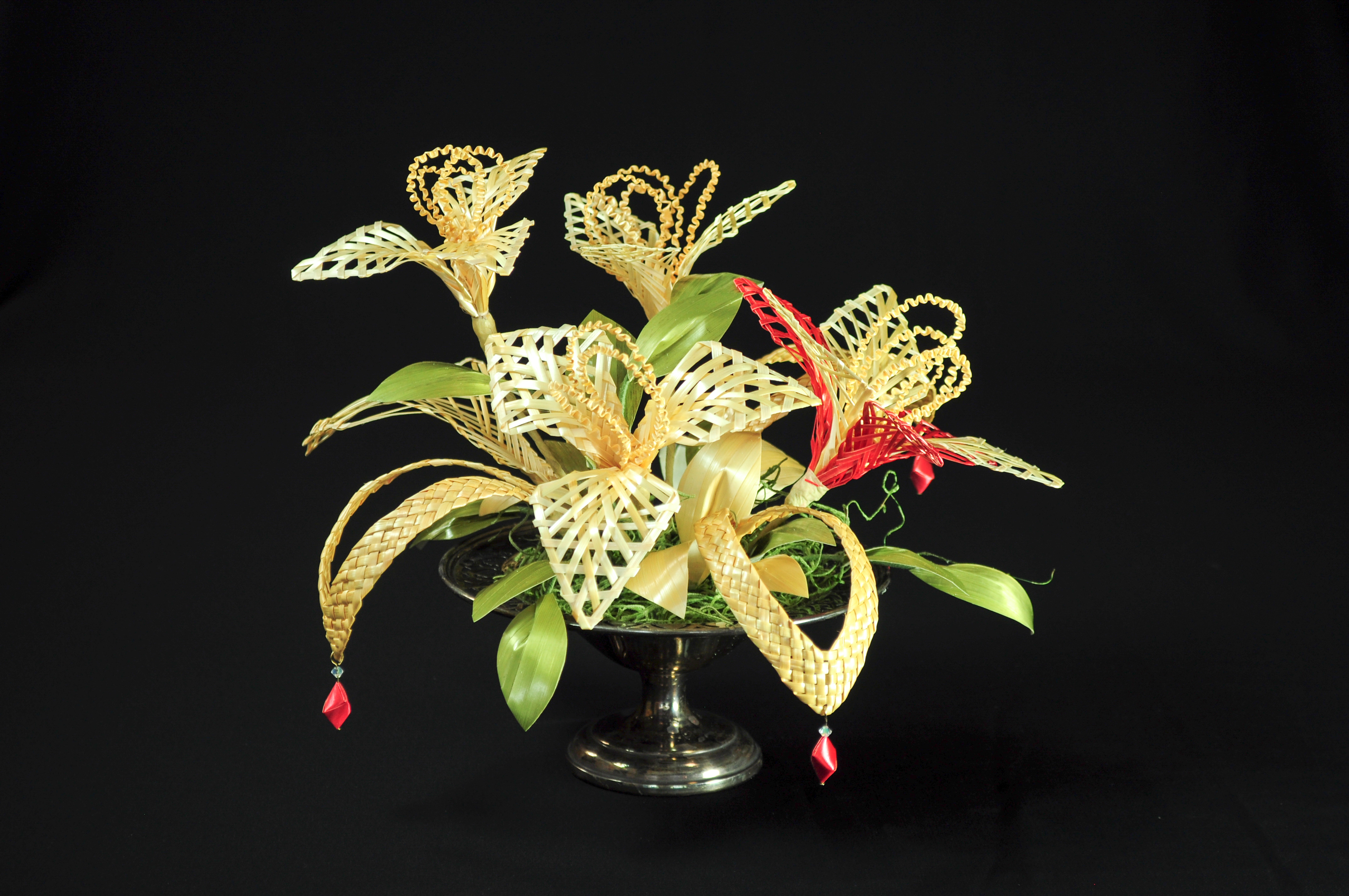 Woven Flower Centerpiece