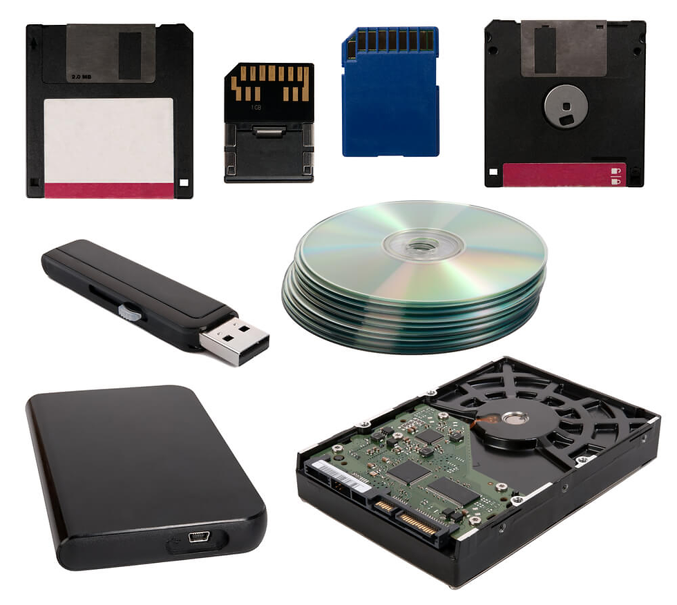 Secondary storage examples