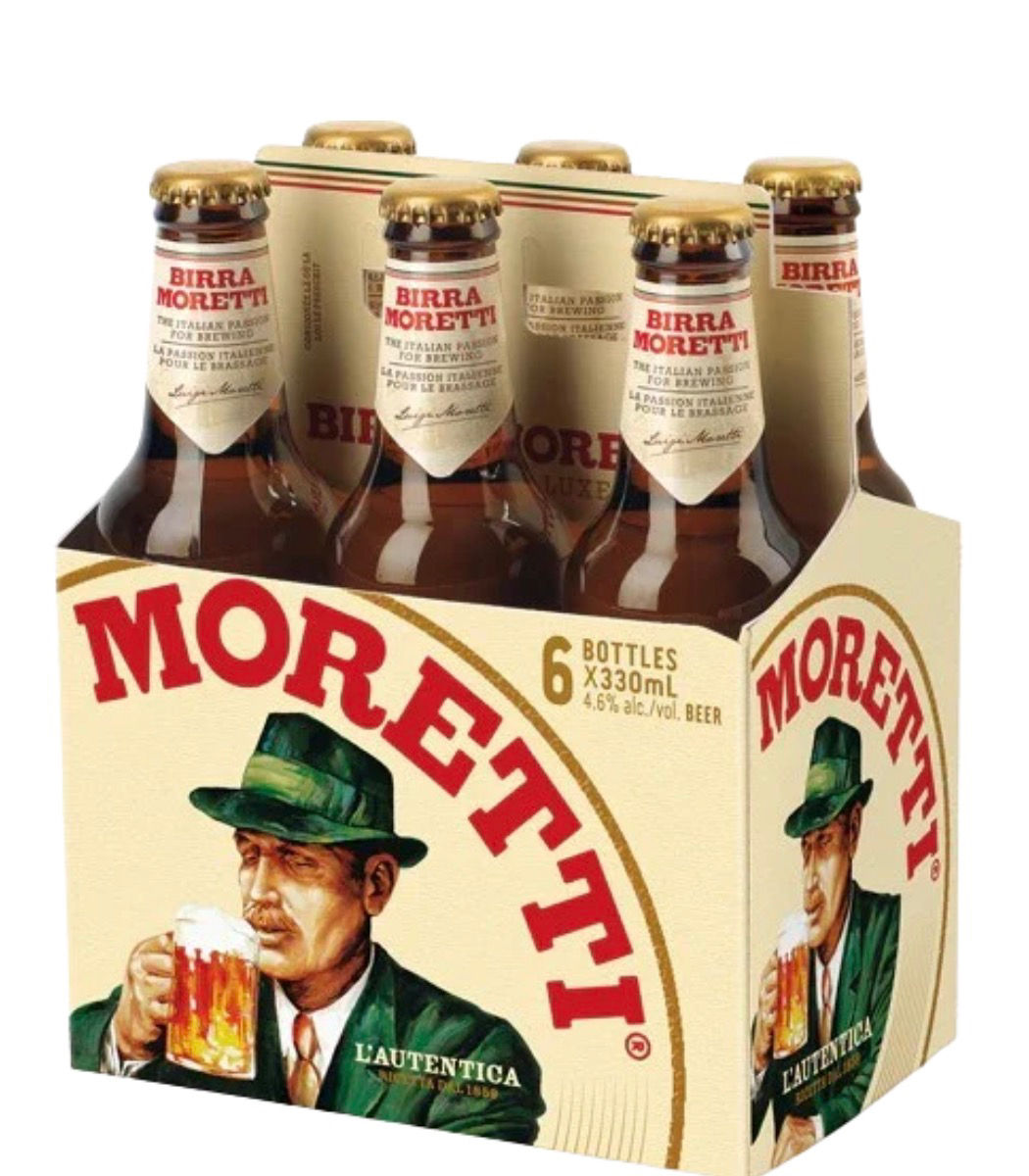 Birra Moretti L'Autentica bottles (330 ml each)