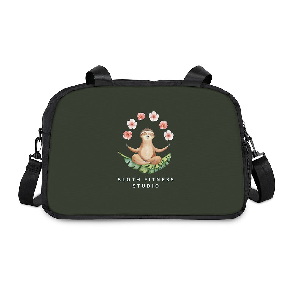 Thumbnail: Sloth Gym Bag - Olive
