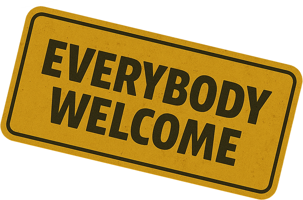 Everybody Welcome sticker