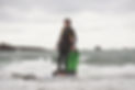 Adaptive disabled surfing Cornwall tandem standing