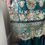 Thumbnail: Heera’s - teal blue sequence cotton 3pc suit