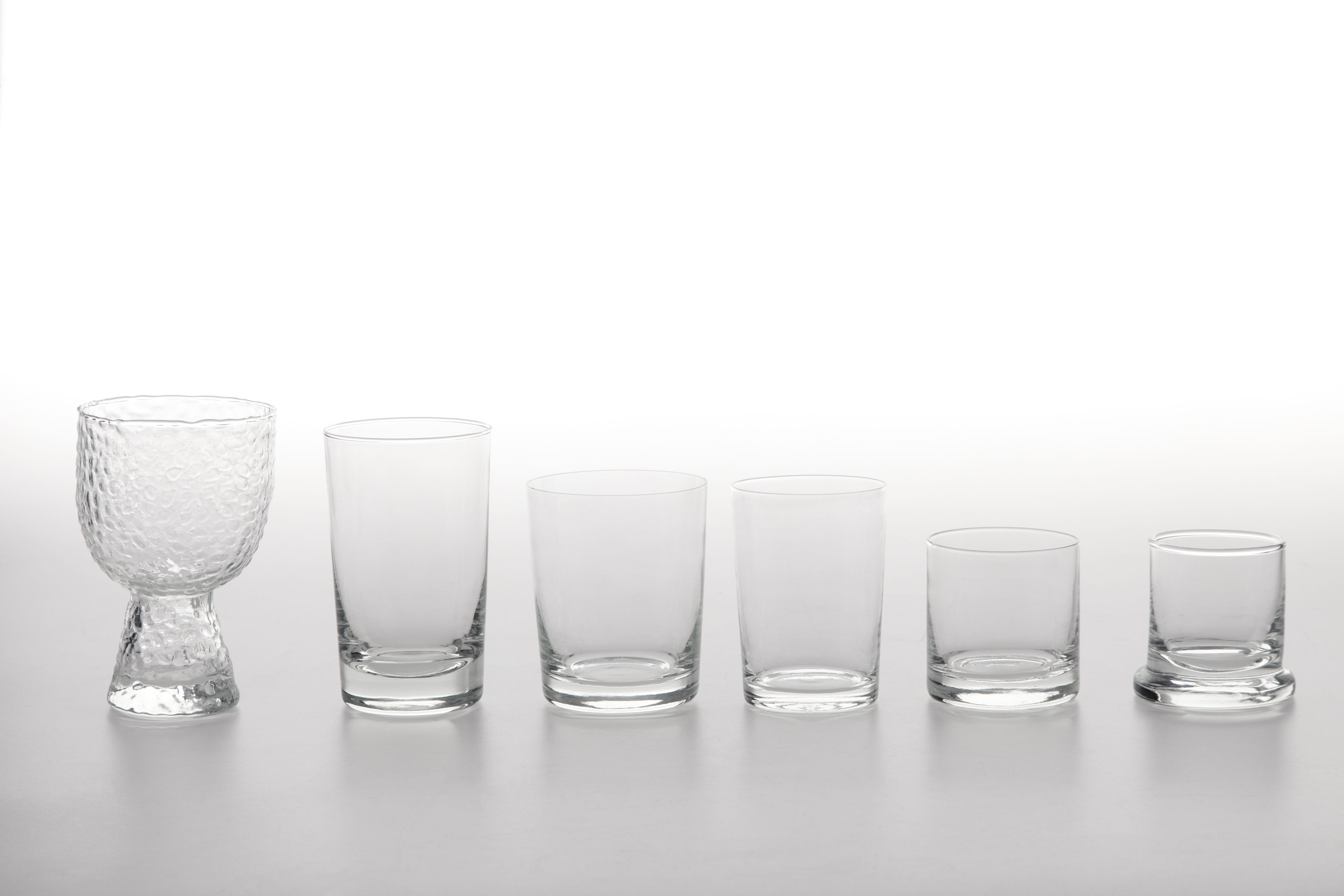 Vaso de vidrio simple
