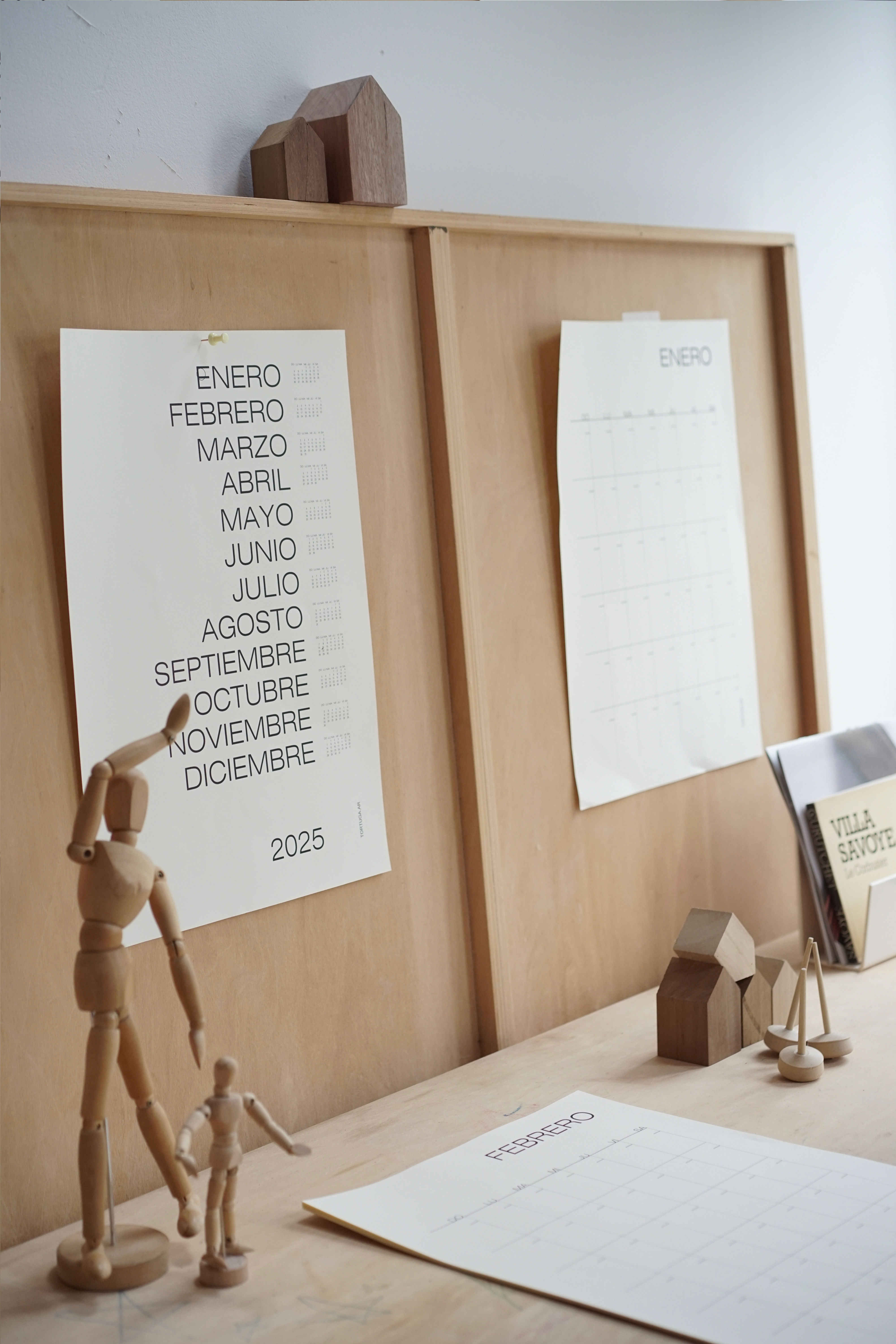Calendario de pared