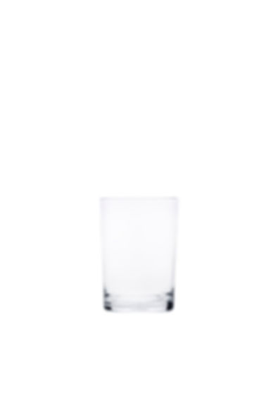 Vaso de vidrio simple