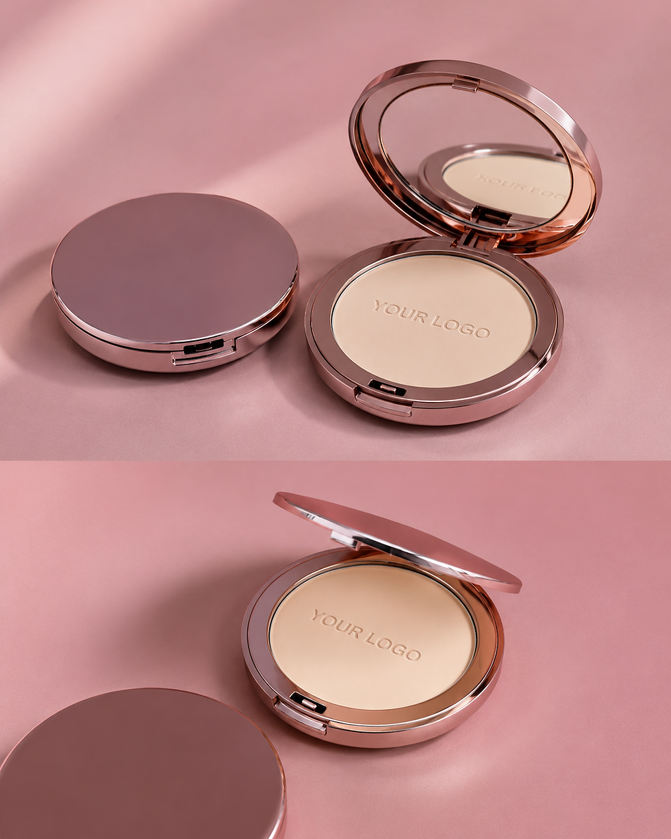 Thumbnail: Luxury private label ultra powder setting compacts