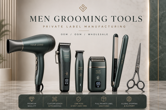 Private label manufacturing for men grooming tools.