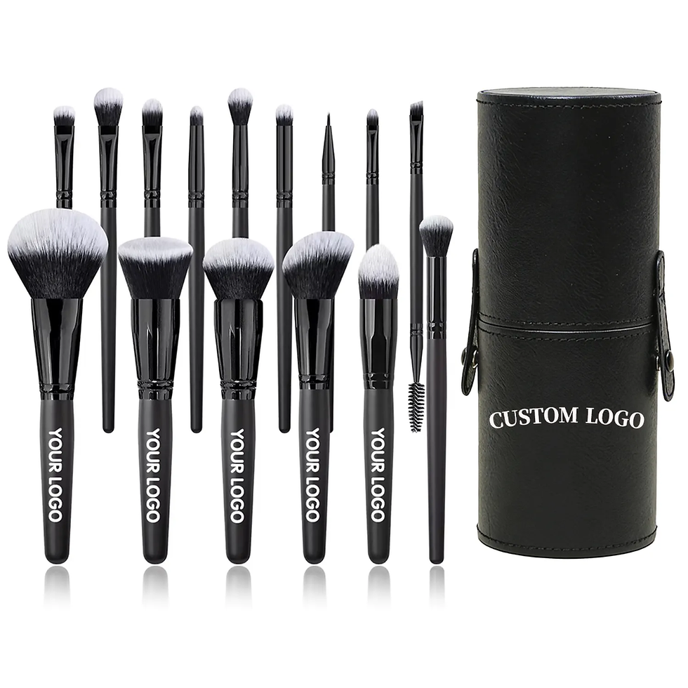 Thumbnail: Private label high quality brush set with black case
