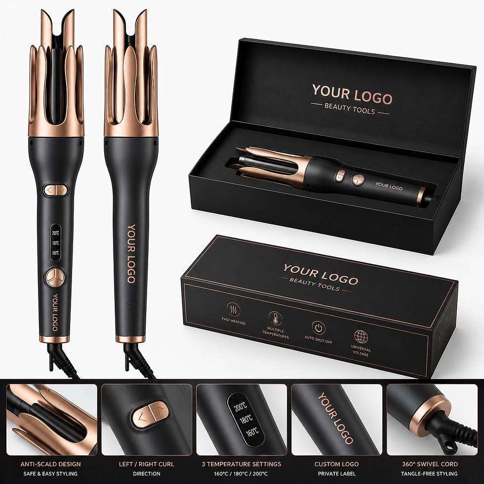 Thumbnail: Private Label Edition Luxury Automatic Hair Curler with box