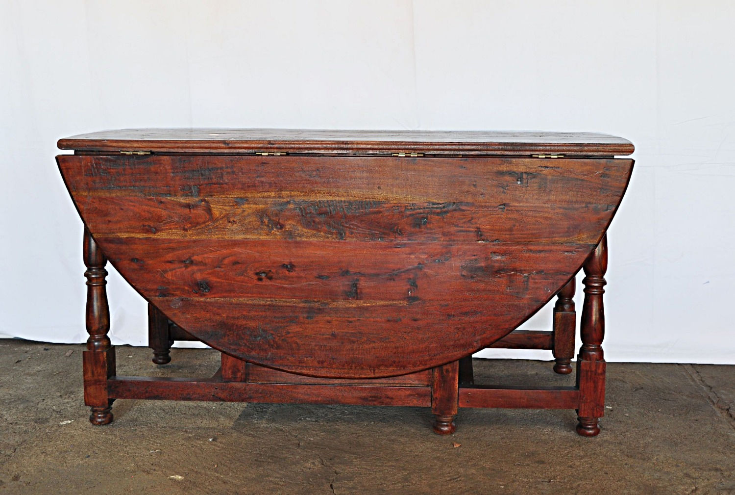 Large Tambotie Gate-Leg Table