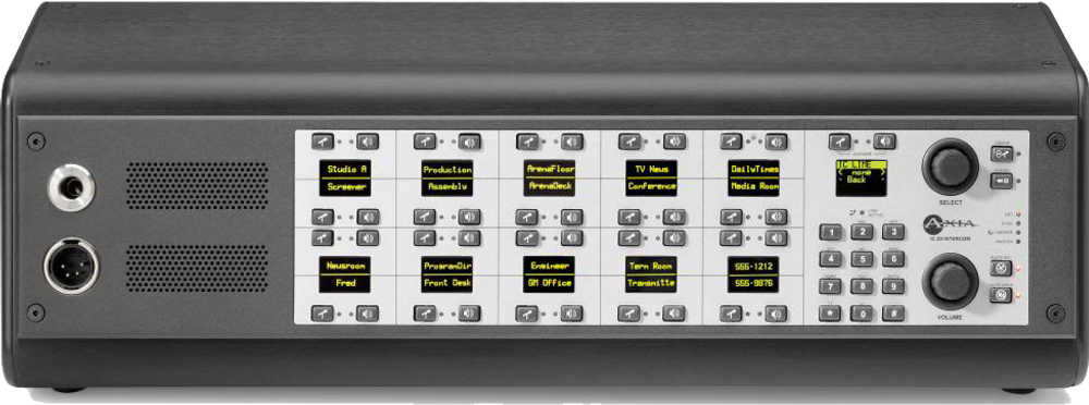 Desktop intercom system Desktop intercom system