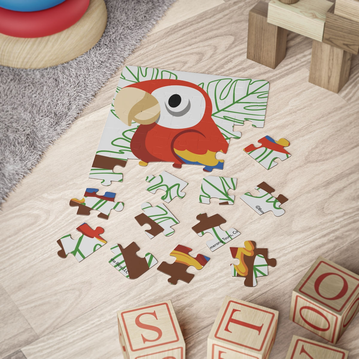Kids' Parrot Puzzle, 30-Piece