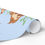 Thumbnail: Charming, Eco-Friendly, Baby Boy Sloth Wrapping Paper Roll.