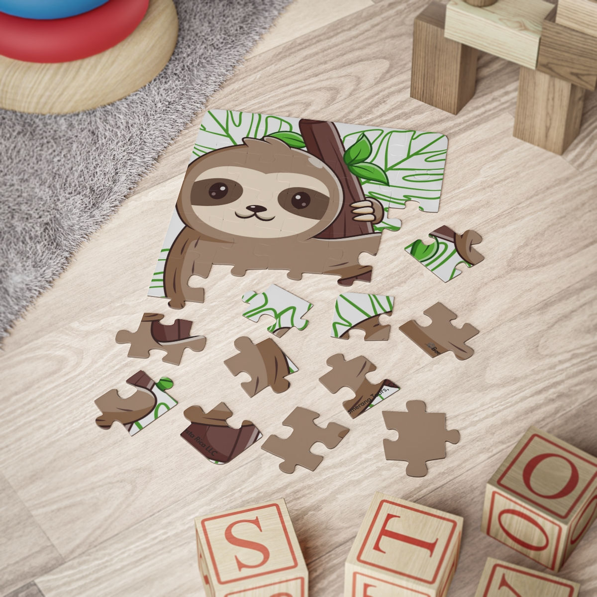 Kids' Sloth Puzzle, 30-Piece