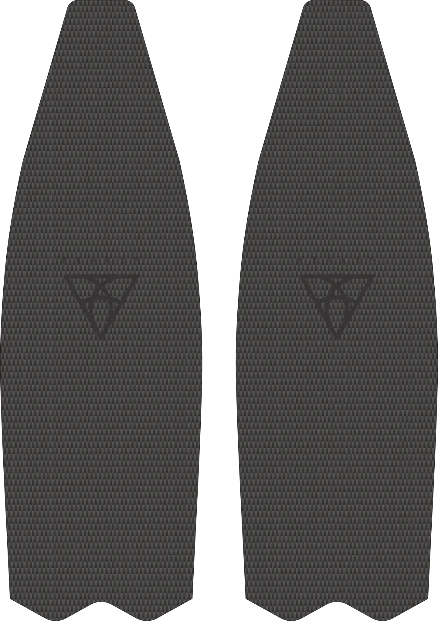 Carbon Black Fins 580mm