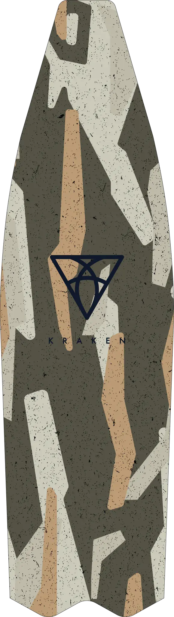 Seven Seas Camo – Sandy Green Fins 680mm