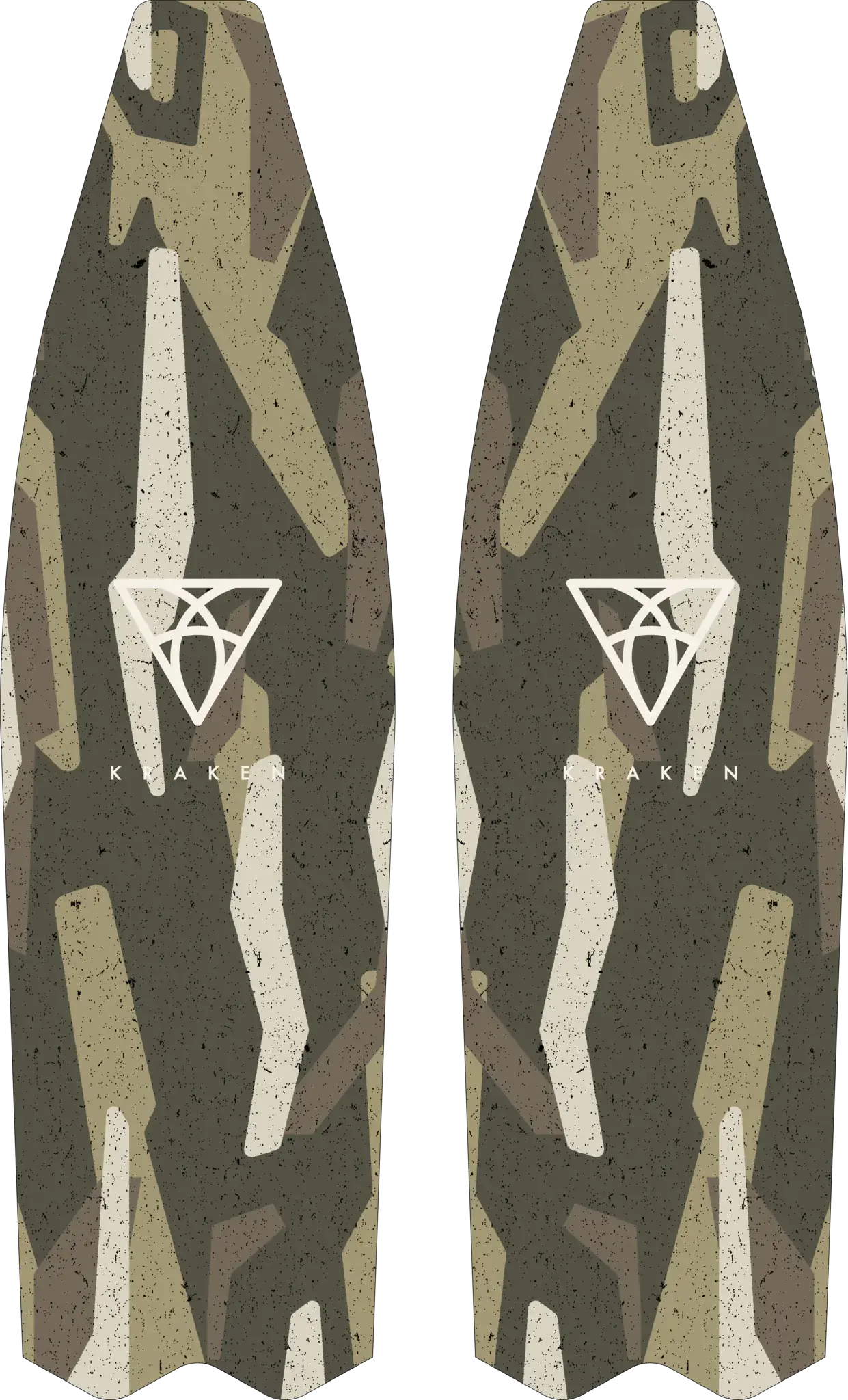 Seven Seas Camo – Brown Green Fins 680mm