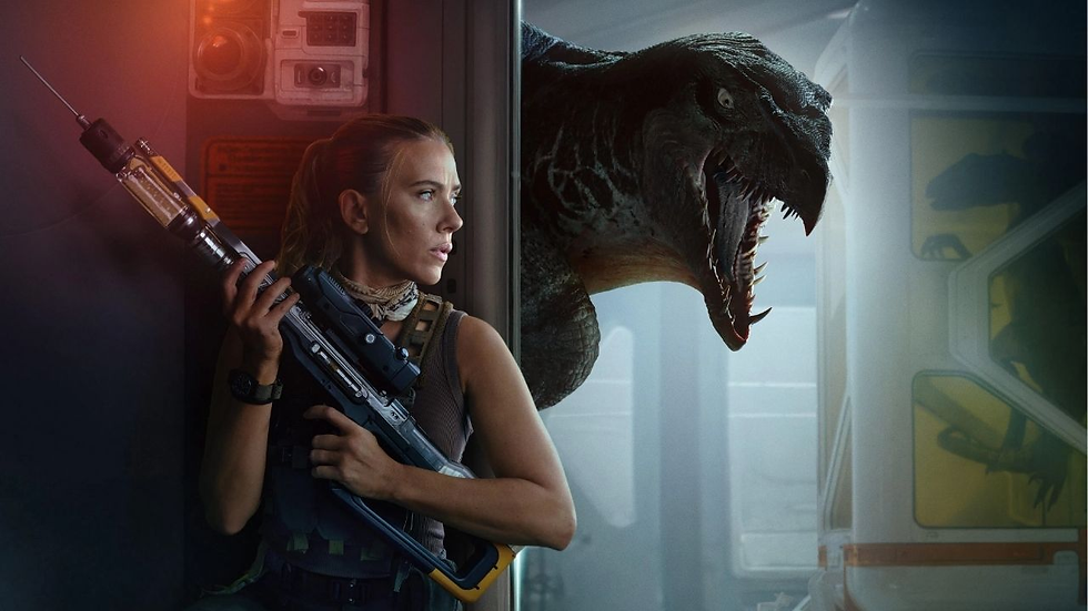 Scarlett Johansson protagoniza o novo filme da franquia de Jurassic World. Imagem/Reprodução: Universal Pictures