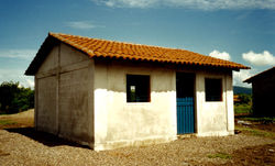 Une des 300 maisons para cyclonique Post Mitch Honduras