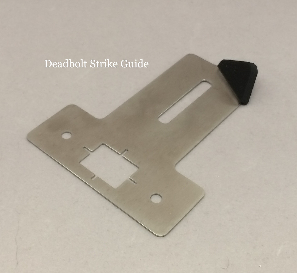 Thumbnail: Precision Fit Tracer Series Deadbolt Strike Guide