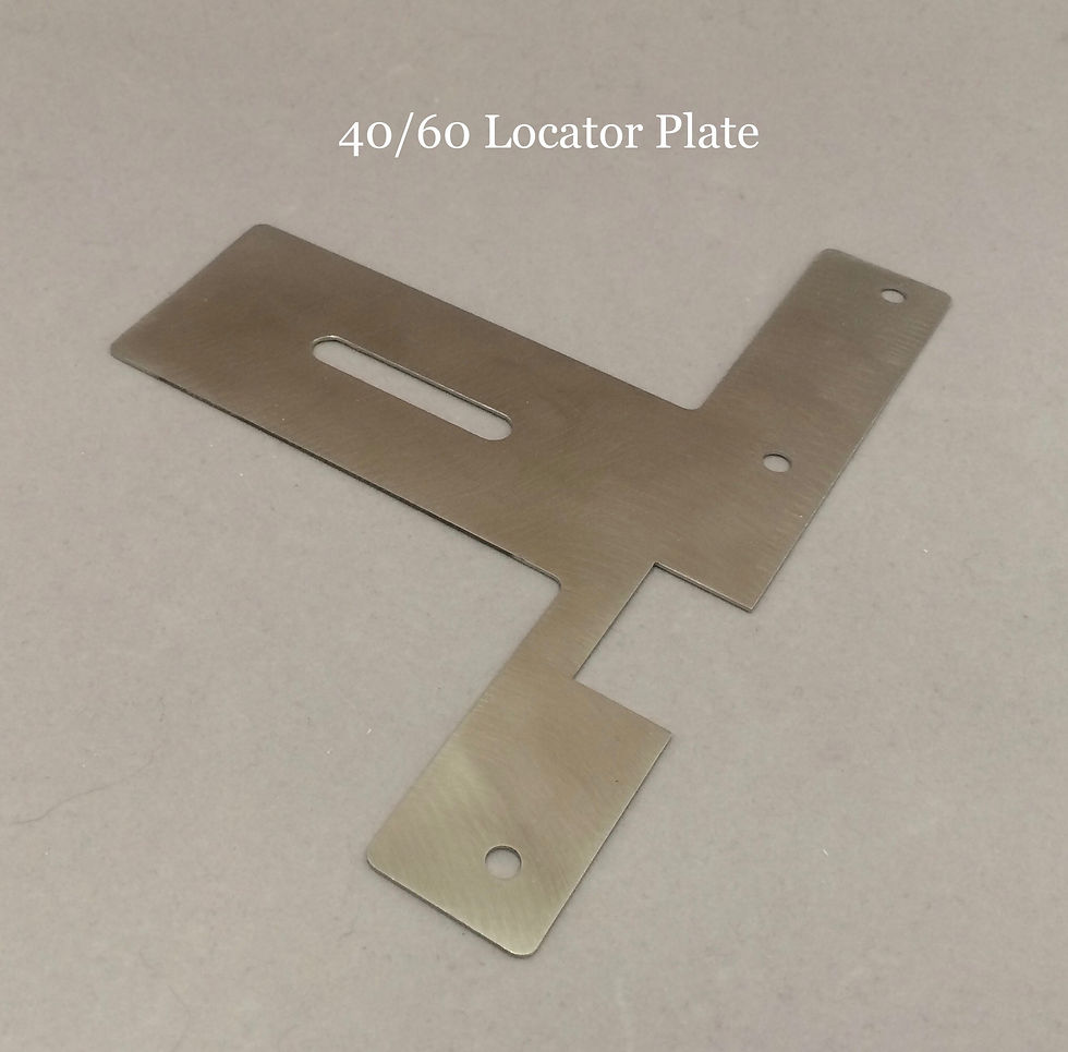 Precision Fit Jig Series 40/60 Locator Plate