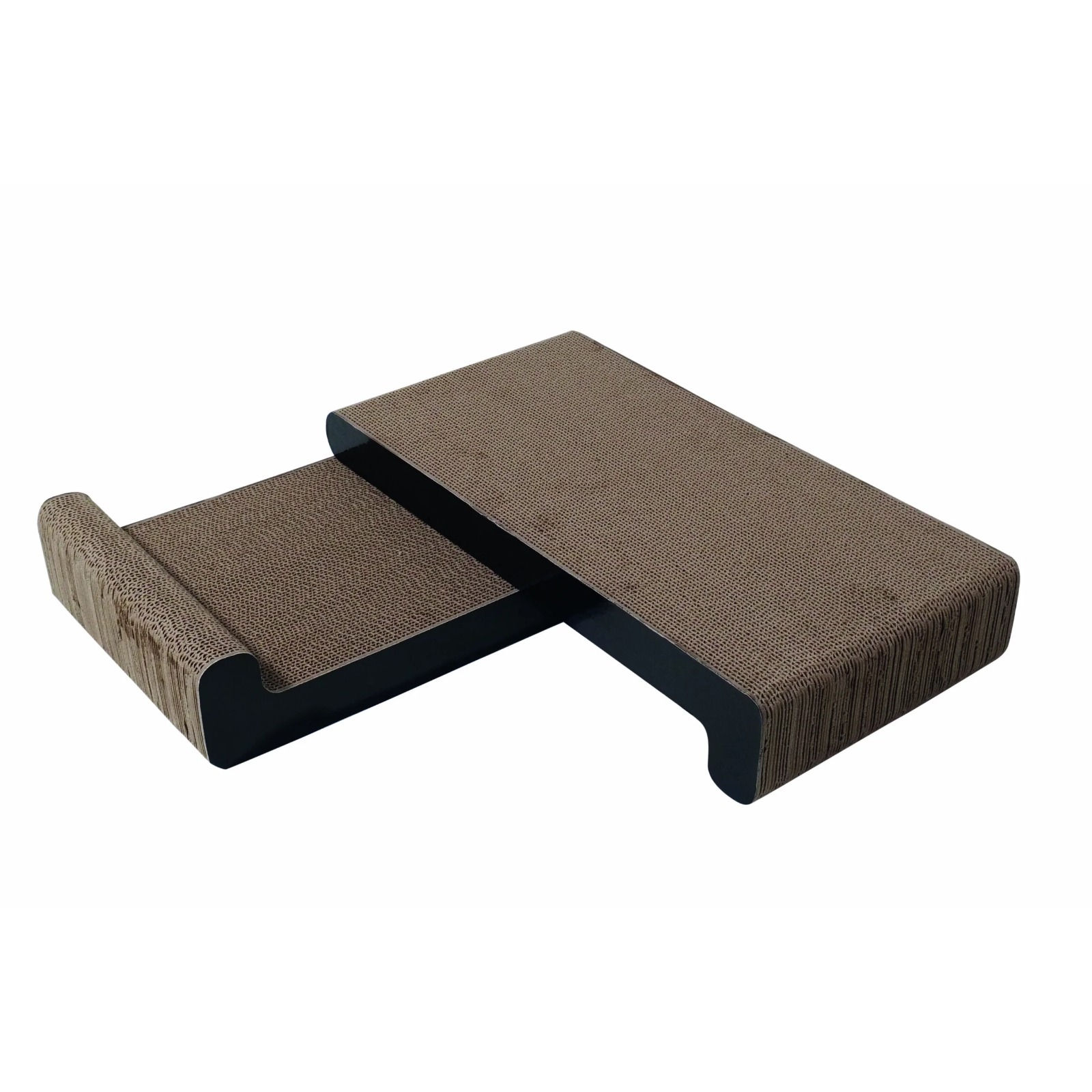 קרטון גירוד M-Pets מונטנה 2 חלקים - שחור