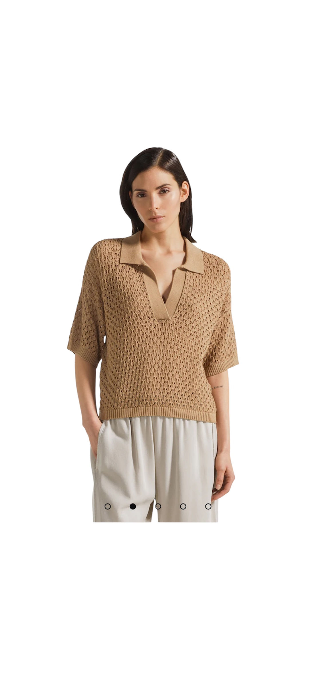 Polo 1970 mezza manica in fettuccia. 