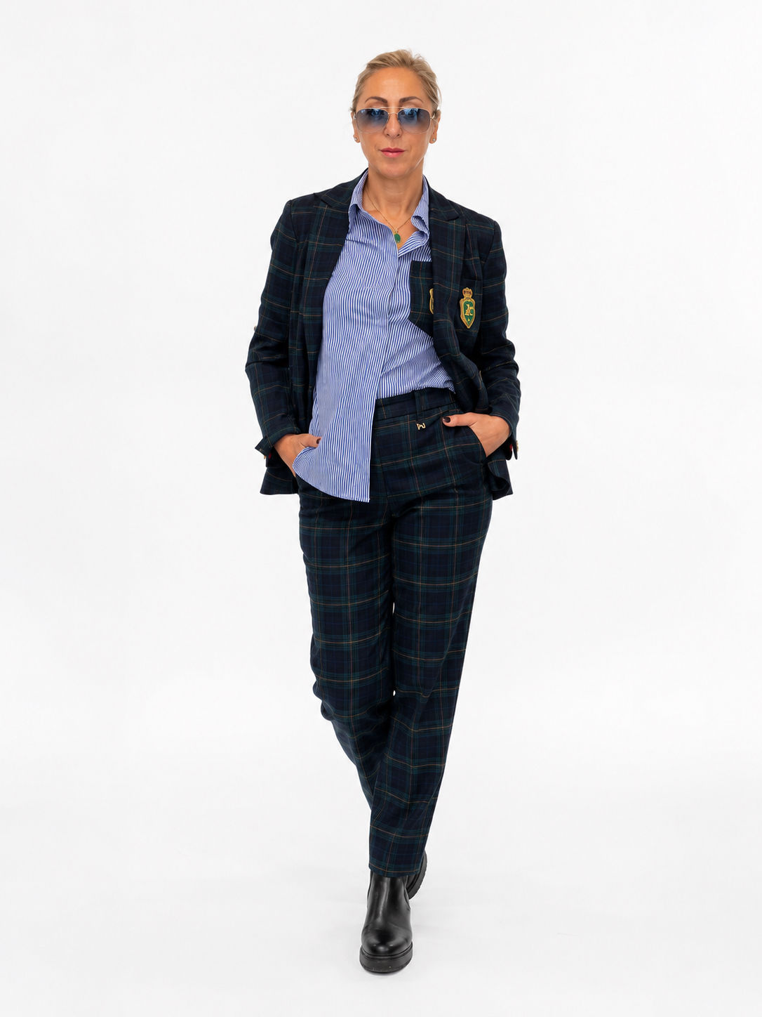 Pantalone in tartan Lola