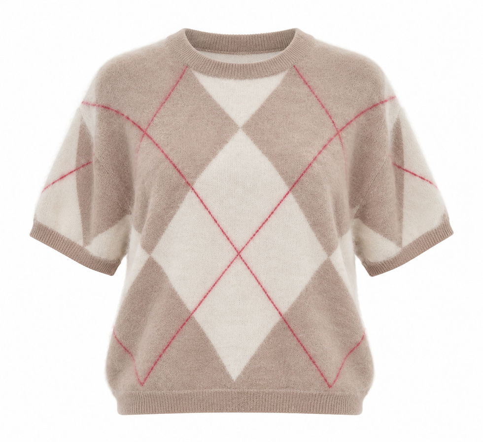 Miniatura: Maglia con motivo Solocascmir