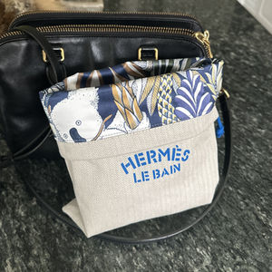 Upcycled Hermès Le Bain Duster