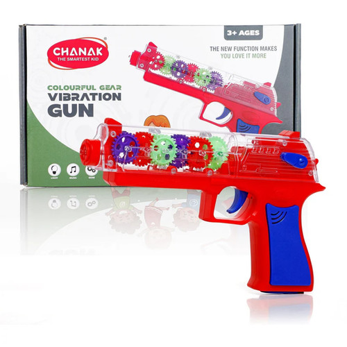 Transparent Gear Toy-Gun for Kids | DREAMECIA
