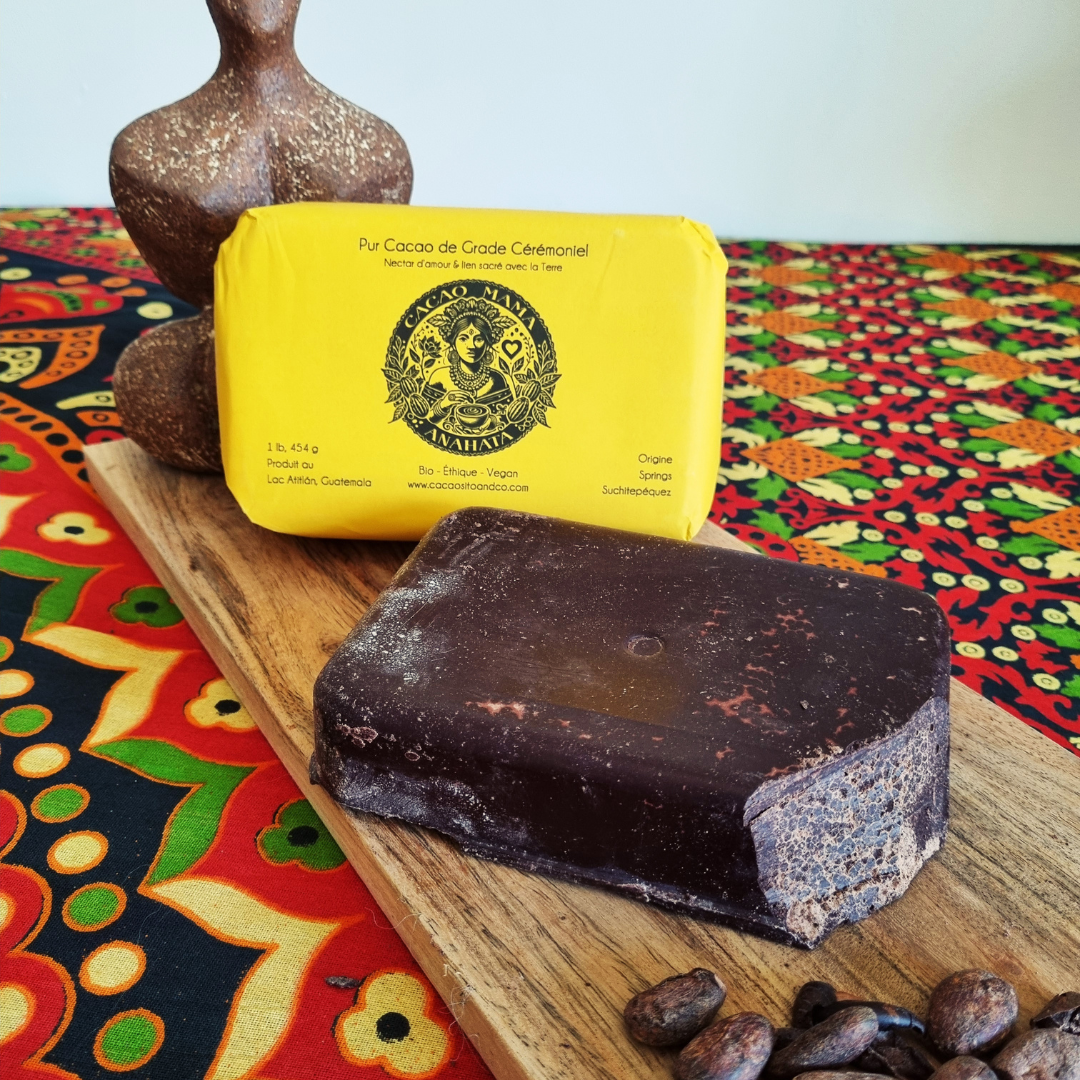 Cacao grade cérémoniel Spring - Bloc de 454g