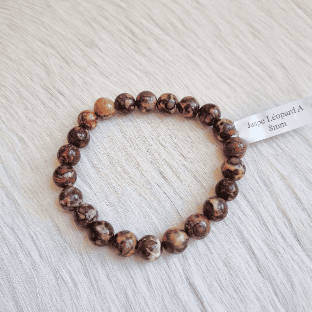 Bracelet Tierra Libre – Jaspe Léopard