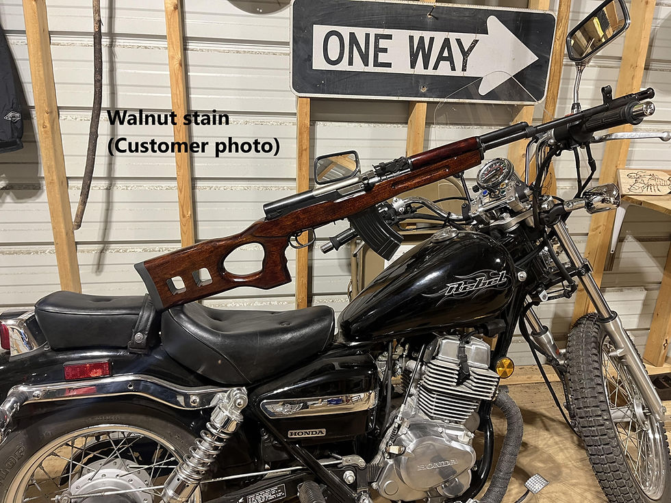 SKS Stock Custom Thumbhole Design