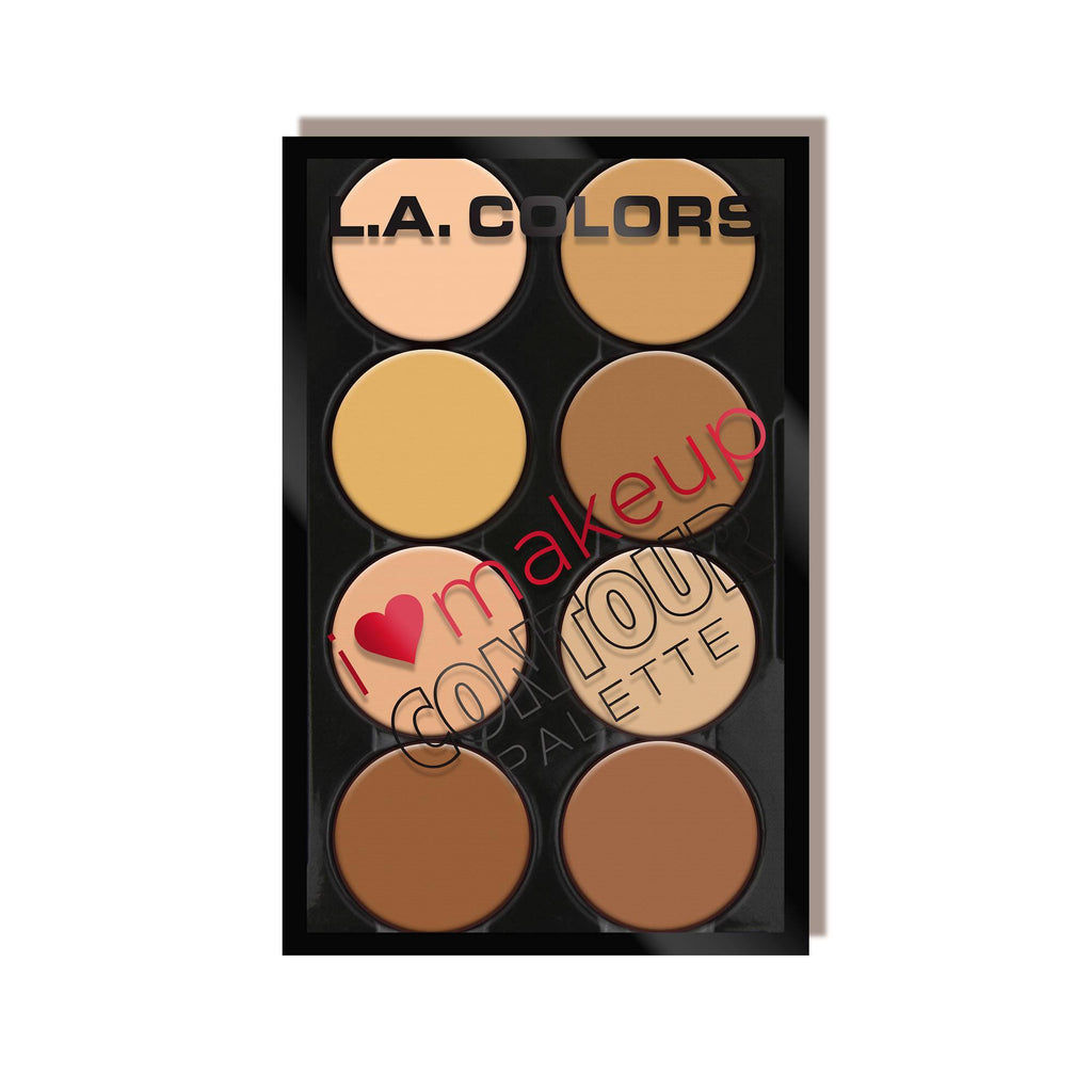 L.A. Colors I Heart Makeup Contour Palette