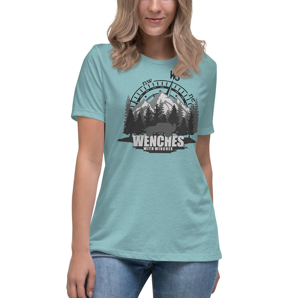 Thumbnail: W3 Compass - Women's Relaxed Fit T-Shirt