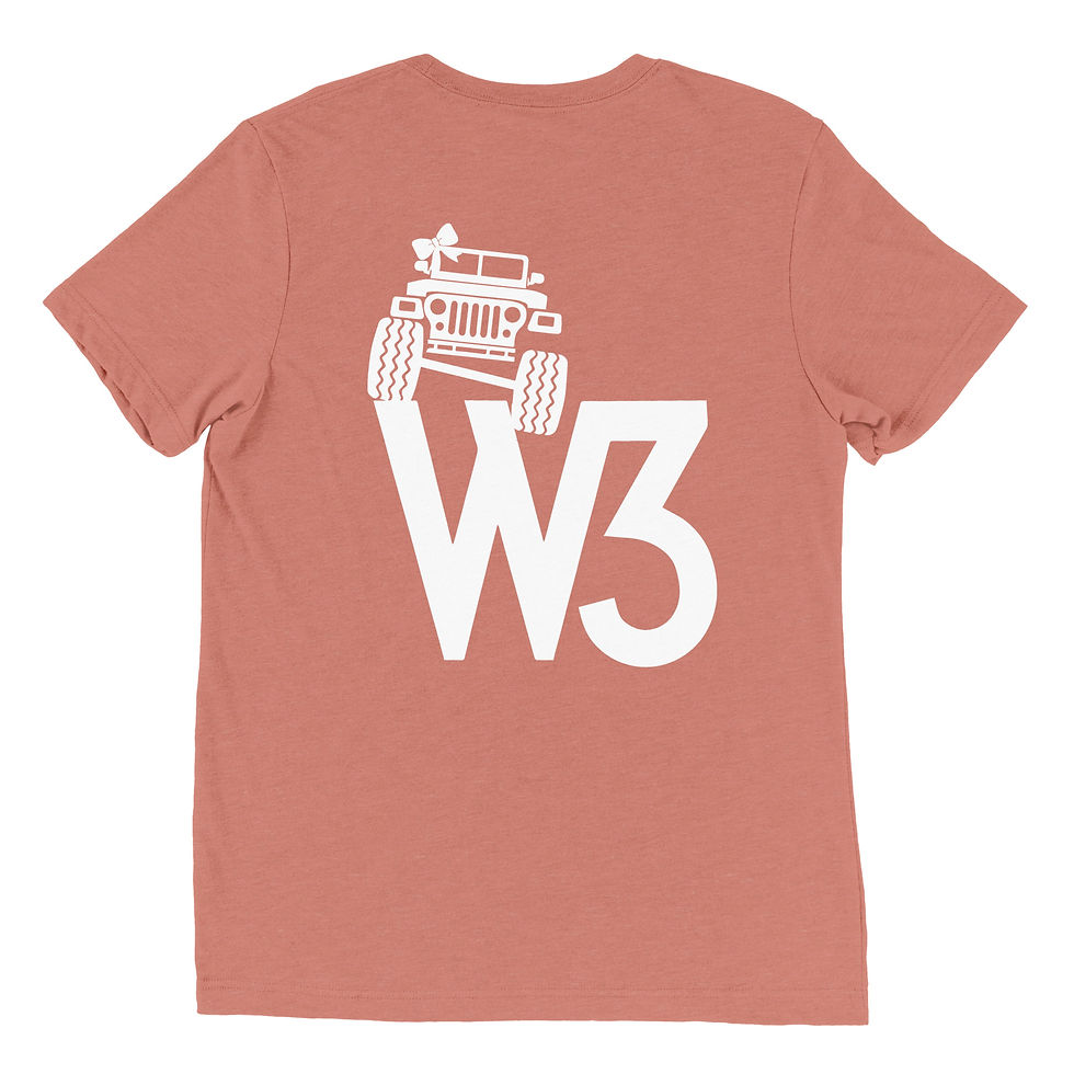 Thumbnail: Wenches W3 Front & Back - Unisex T-Shirt