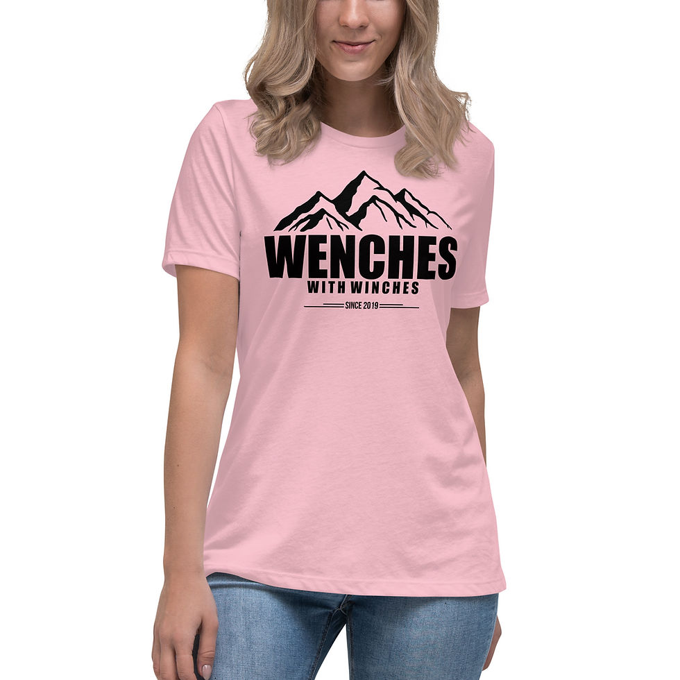 Thumbnail: Wenches Mountains - Women's Relaxed Fit T-Shirt