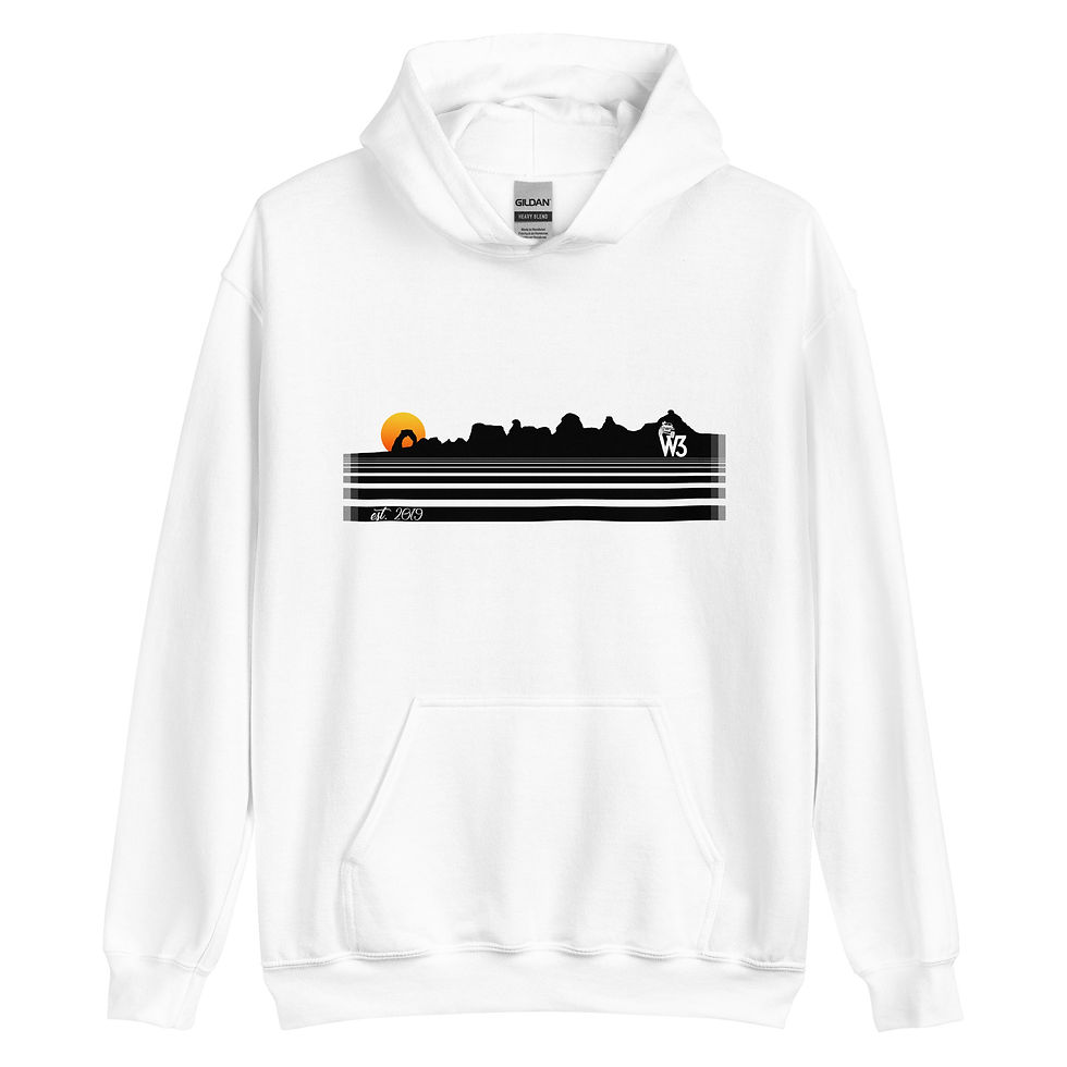 Thumbnail: W3 Moab - Unisex Pullover Hoodie