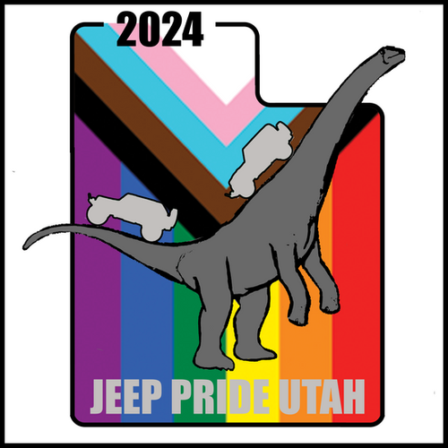 2024 Commemorative Jeep Pride Utah Patch Wenches With Winches