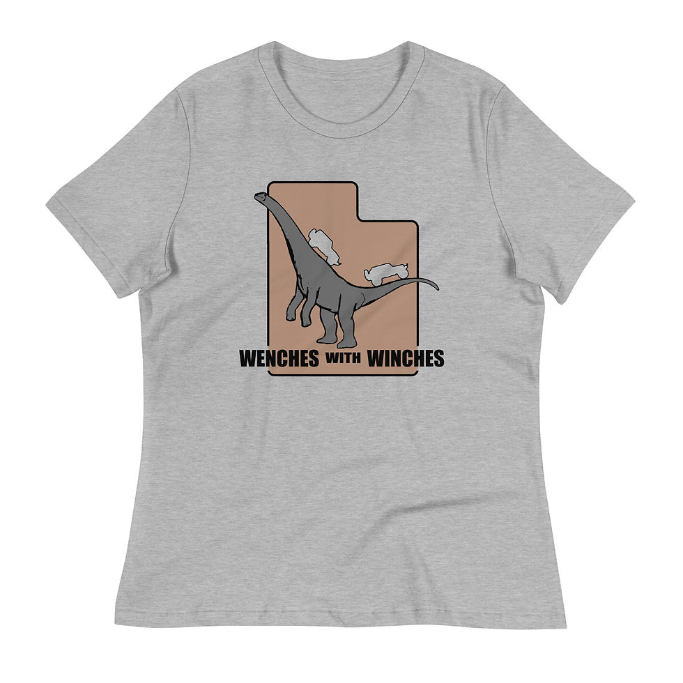 Thumbnail: Moabosaurus - Women's Relaxed Fit T-Shirt