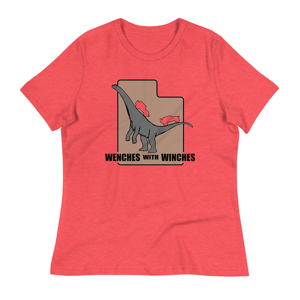 Thumbnail: Moabosaurus - Women's Relaxed Fit T-Shirt
