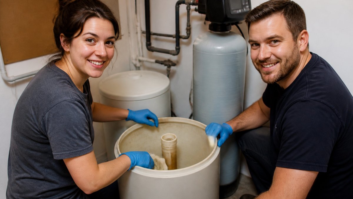 How to Clean a Water Softener Brine Tank Step by Step