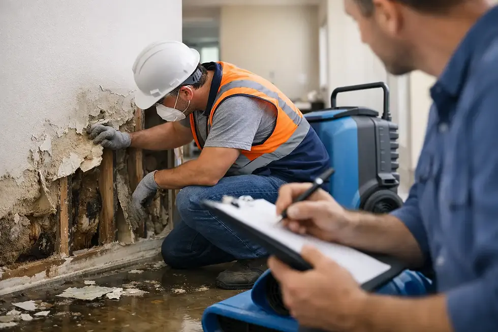 Can Remodelers Repair Water Damage Safely?