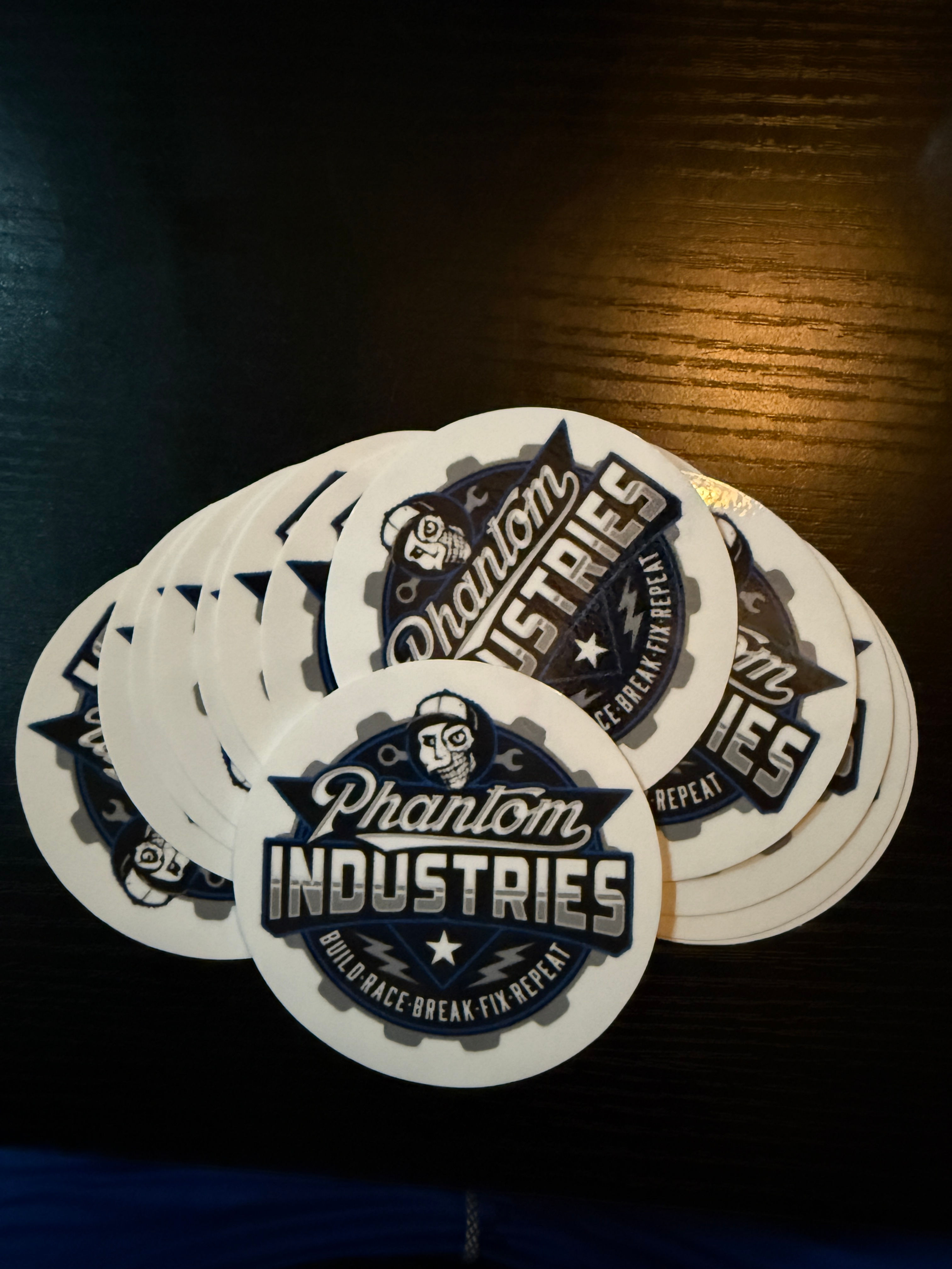 Build Race Break Fix Repeat! 3” Vinyl Sticker