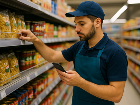 Inventário em Supermercados: Por que sua Contagem de Estoque Ainda É Cara, Lenta e Insegura?