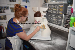 20 Starting some detail work on the face