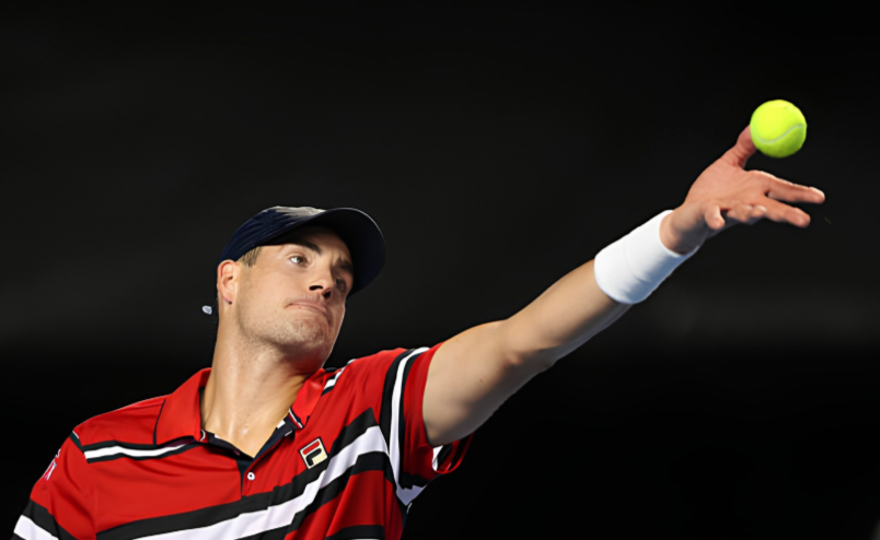 John Isner. (Getty/Michael Dodge)