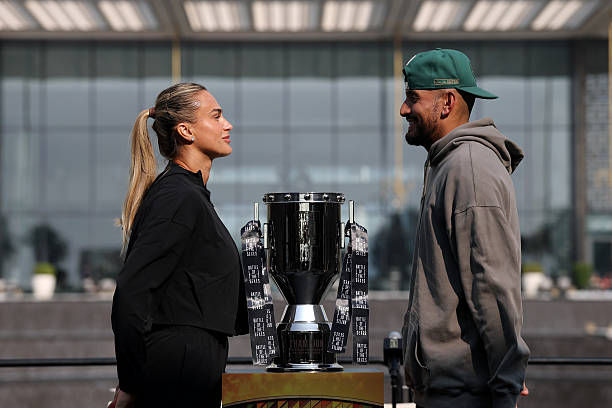 'Don't know what to expect': Kyrgios, Sabalenka prepare for 'unpredictable' battle of the sexes clash